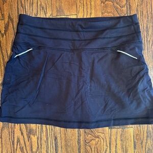 Athleta black skort